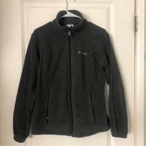 Columbia- Dark Gray Zip Up Jacket